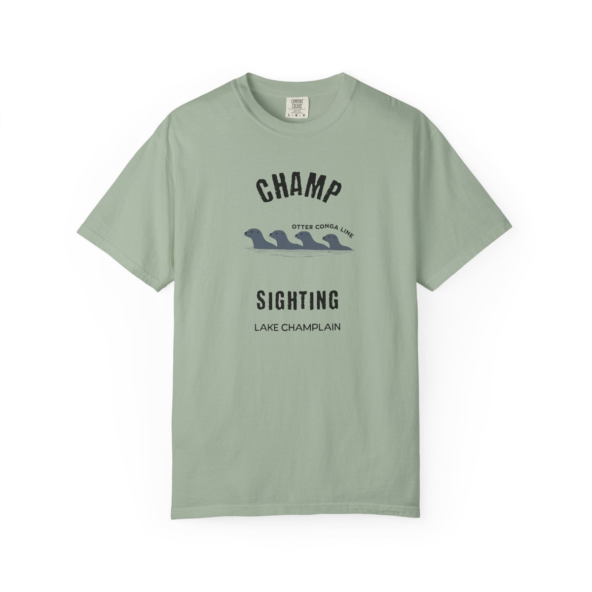 Champ Sighting T-Shirt | Lake Champlain Vermont Otters | Funny Vermont Lake Monster Shirt | Comfort Colors Unisex Graphic Tee