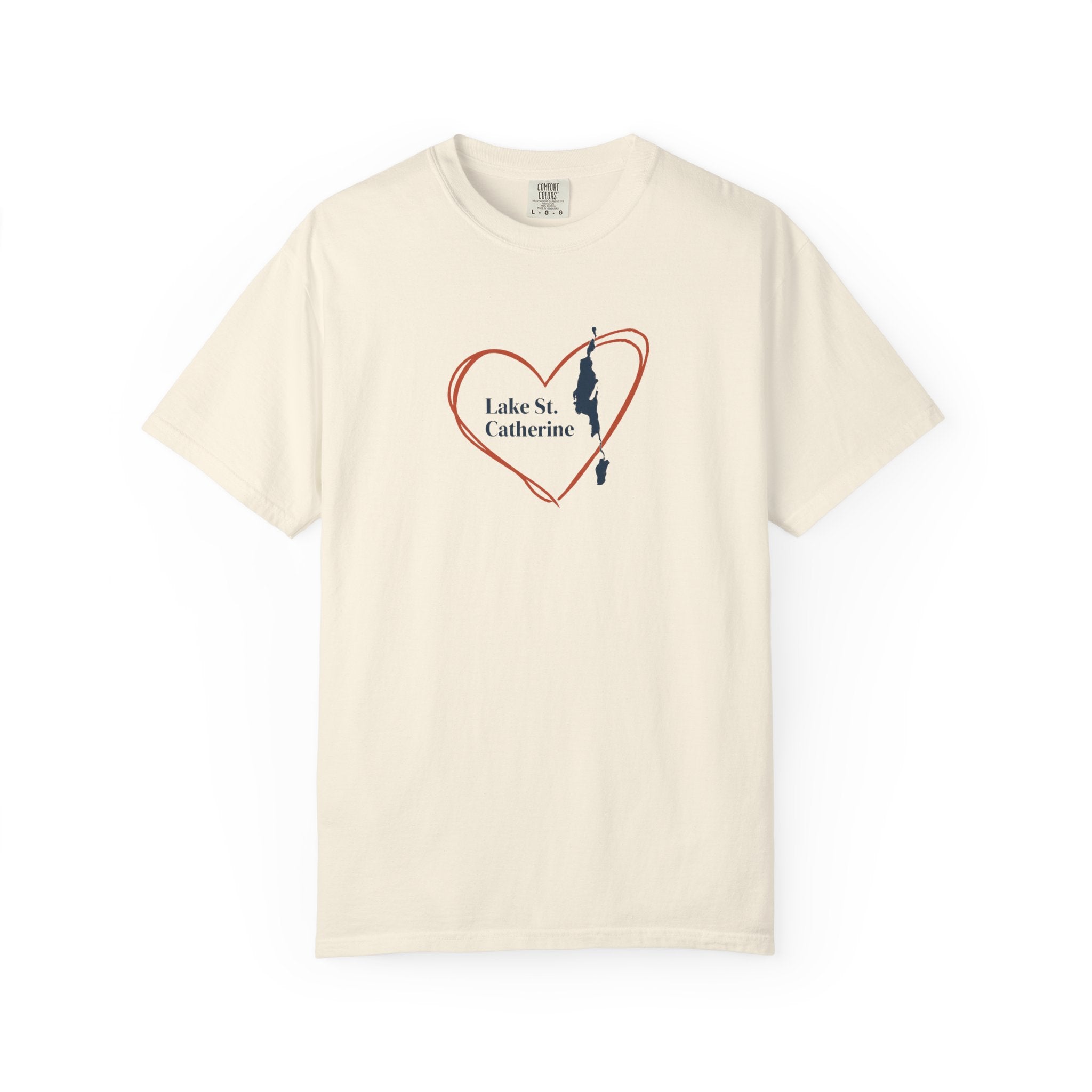 Lake St. Catherine Heart T-Shirt