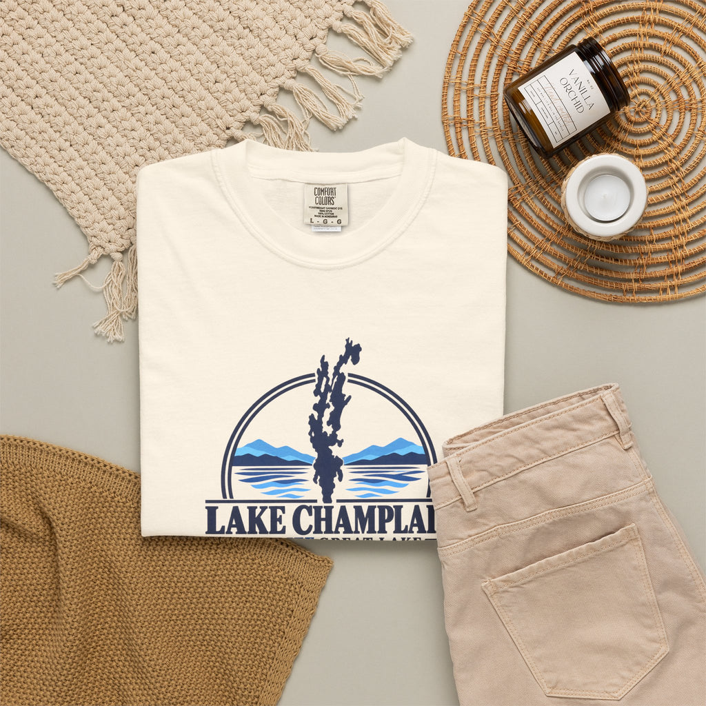 Lake Champlain Fishing T-Shirt — Great Lake Graphic Tee