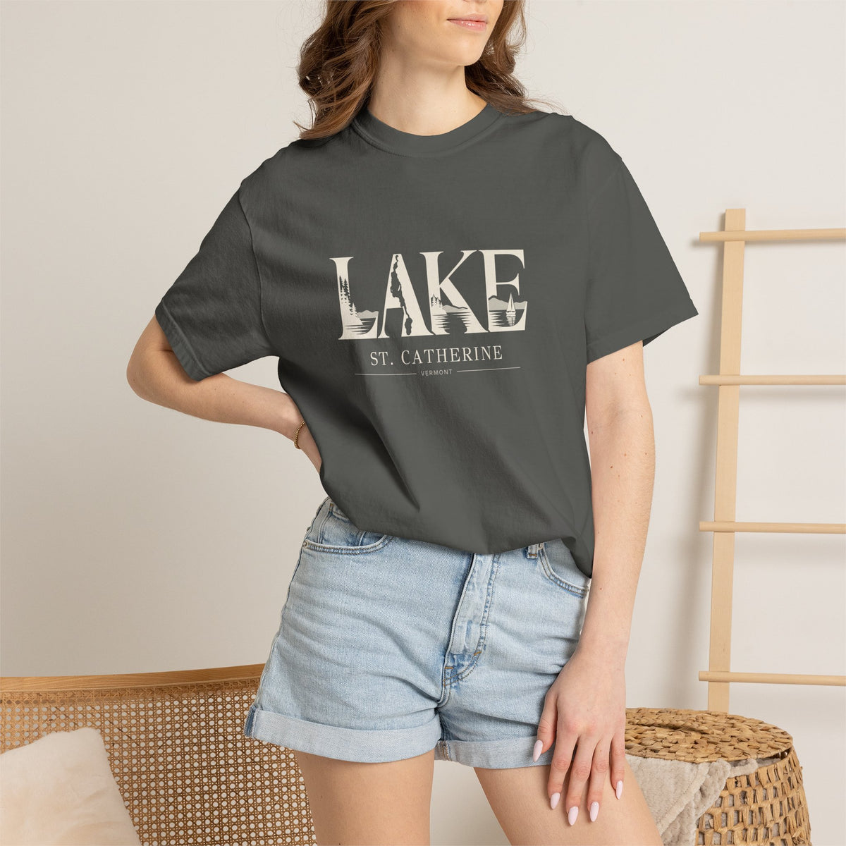 Lake St. Catherine Wordmark T-Shirt