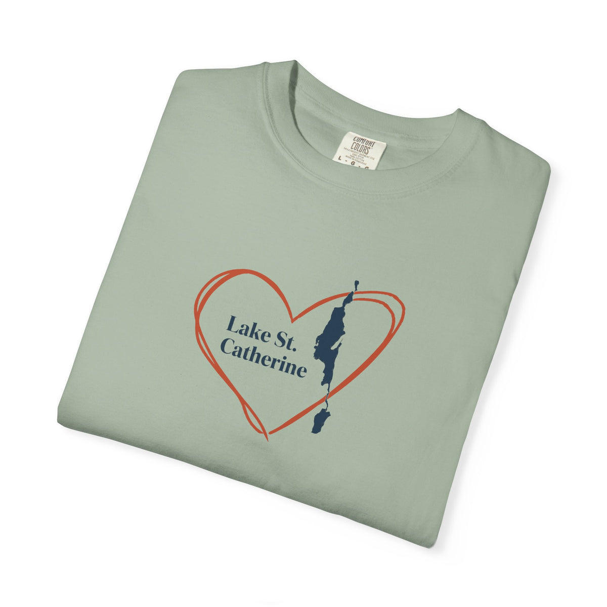 Lake St. Catherine Heart T-Shirt