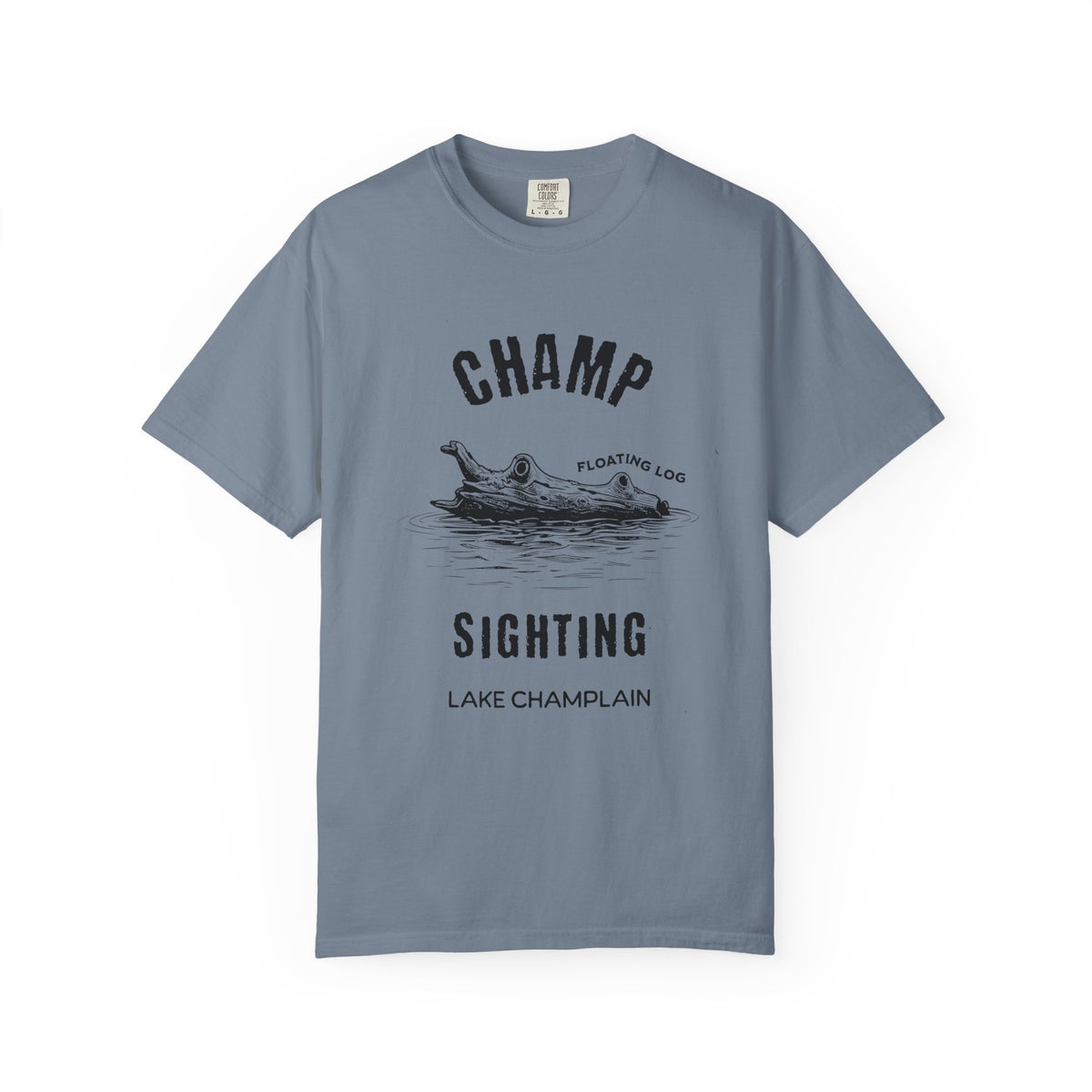 Champ Sighting T-Shirt | Lake Champlain Vermont Cryptid Tee | Funny Vermont Lake Monster Shirt | Comfort Colors Unisex Graphic Tee