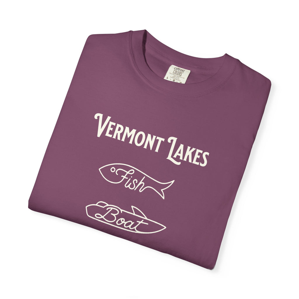 Vermont Lakes "Fish • Boat • Swim" T-Shirt