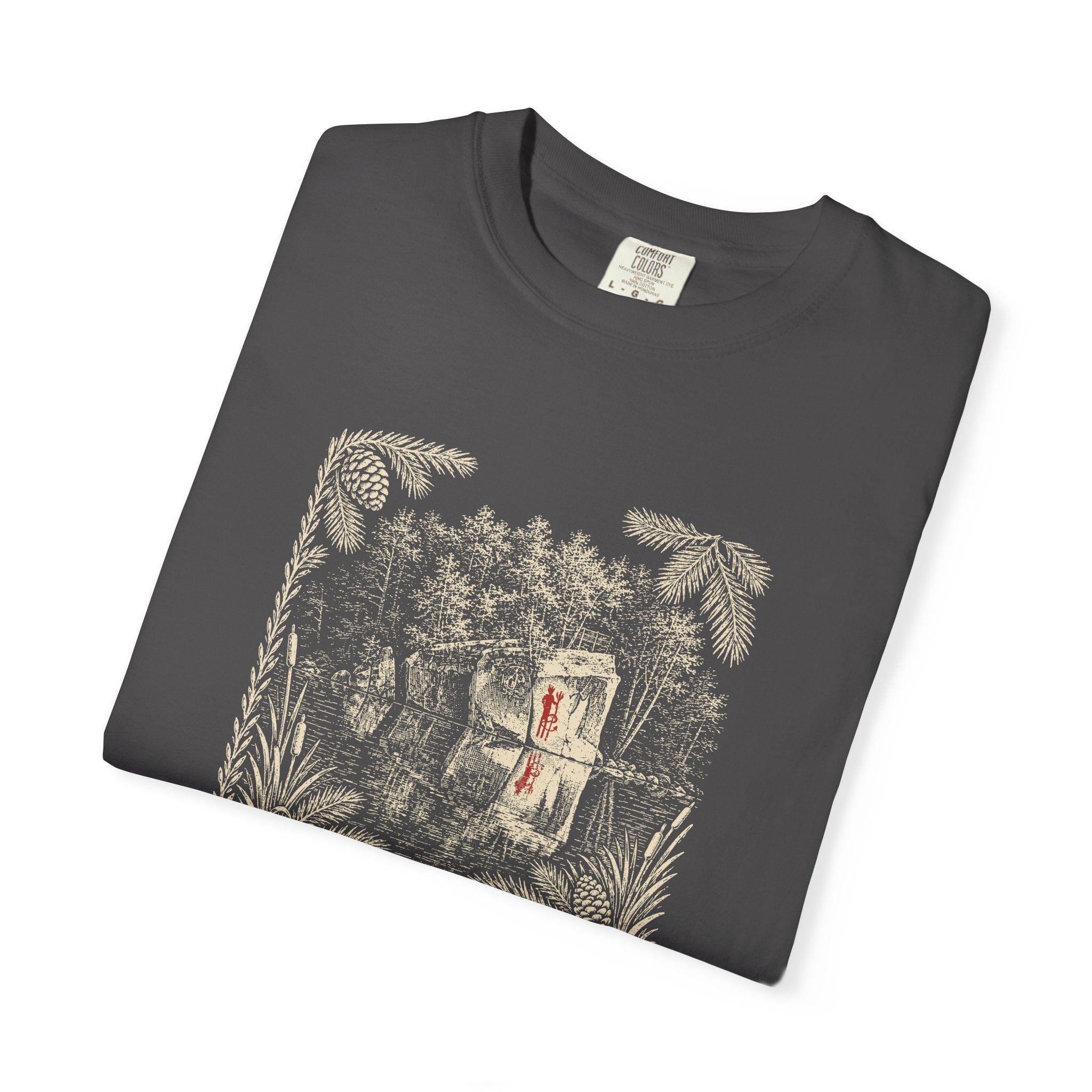 Lake Willoughby  Graphic T-Shirt — 'Devil's Rock' Nautical Tee