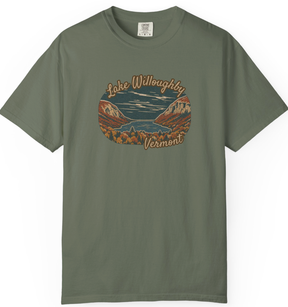 Lake Willoughby Vermont Scenic T-Shirt