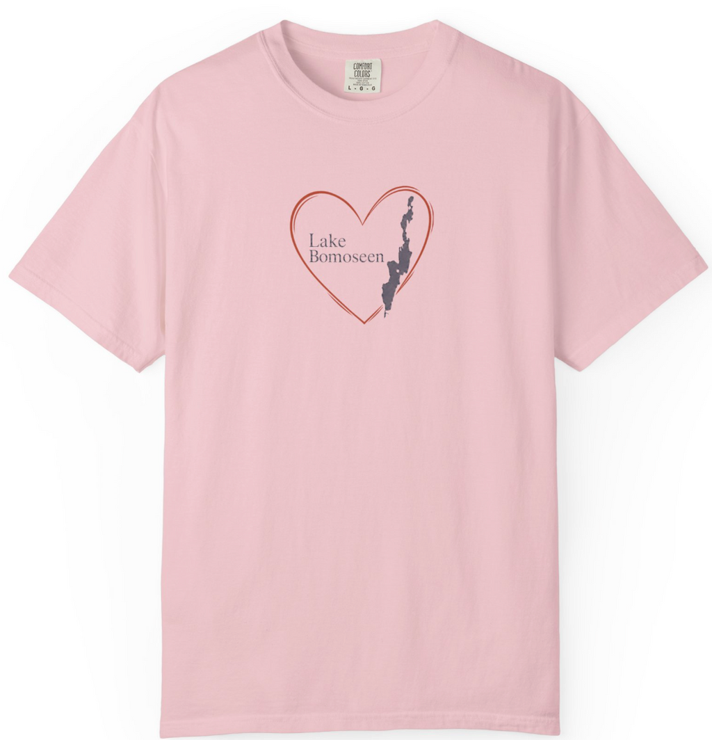 Lake Bomoseen Heart T-Shirt