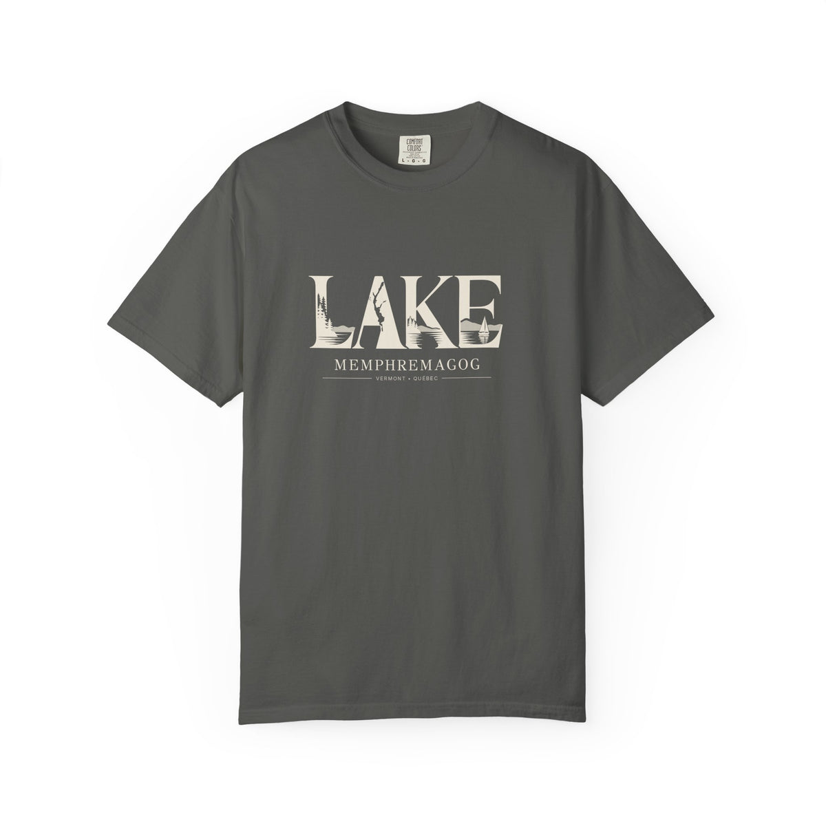 Lake Memphremagog Wordmark T-Shirt