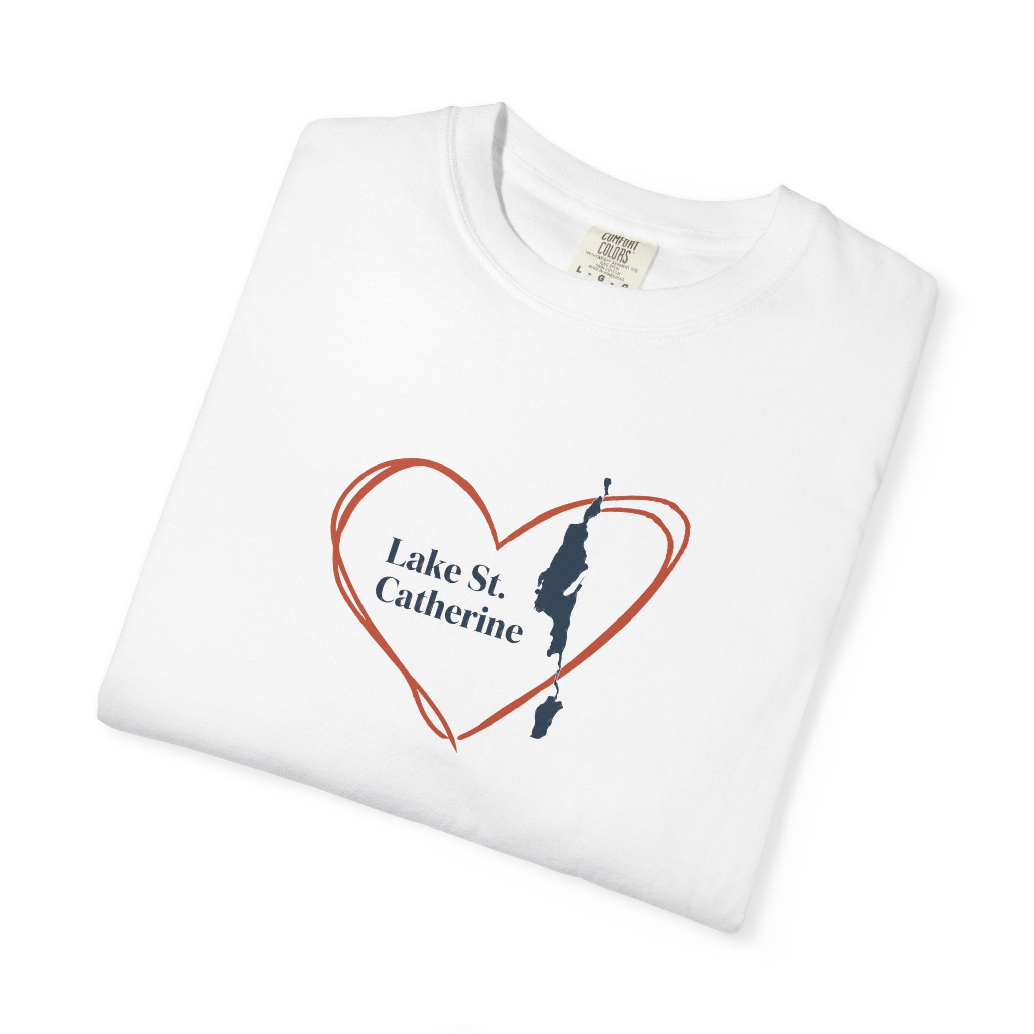 Lake St. Catherine Heart T-Shirt