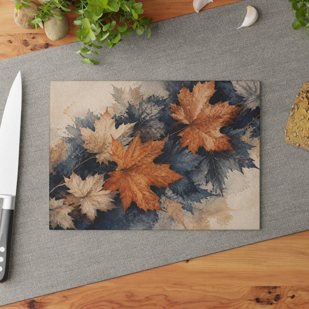 Meet Me at the Maple Glass Cutting Board