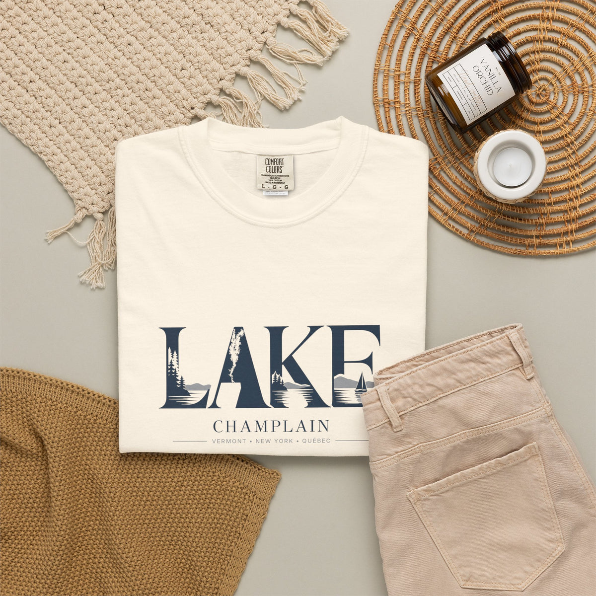Lake Champlain Wordmark T-Shirt