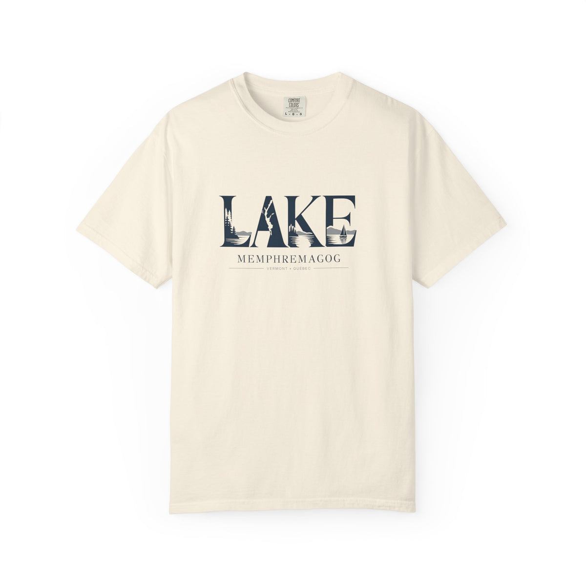 Lake Memphremagog Wordmark T-Shirt