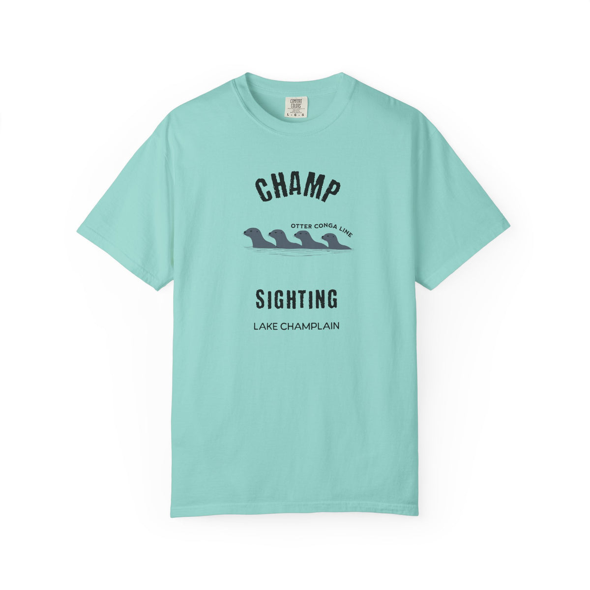 Champ Sighting T-Shirt | Lake Champlain Vermont Otters | Funny Vermont Lake Monster Shirt | Comfort Colors Unisex Graphic Tee